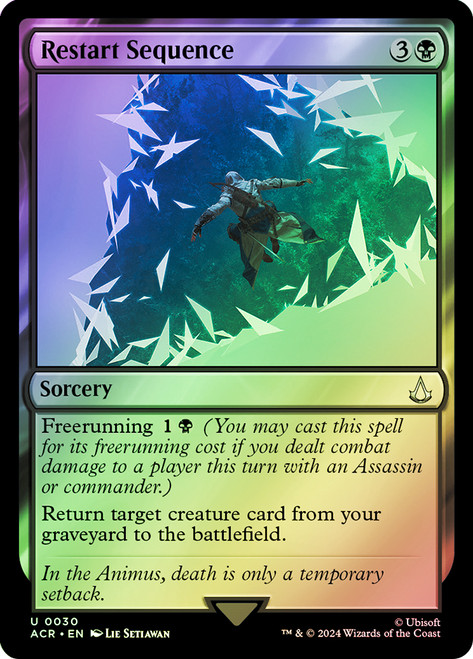 Restart Sequence - Regular