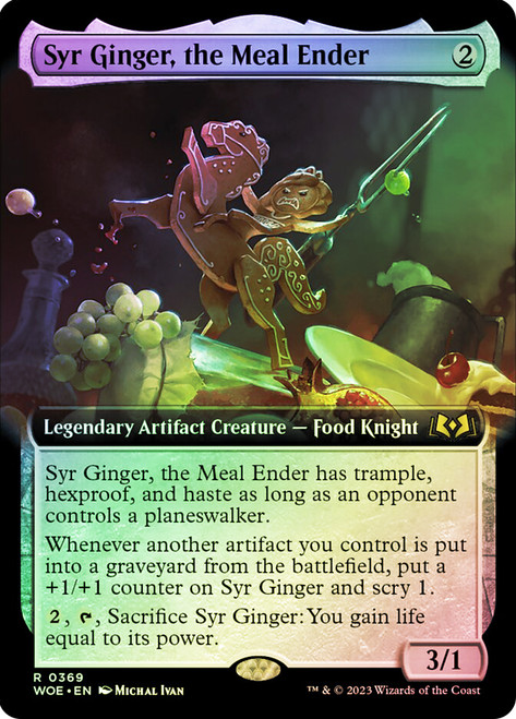Syr Ginger, the Meal Ender - (Extended Art) - Foil