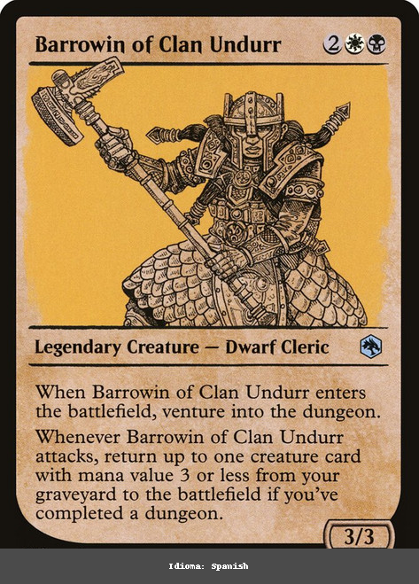Barrowin of Clan Undurr - Showcase - Spanish