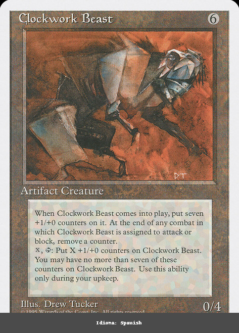 Clockwork Beast - Regular - Spanish