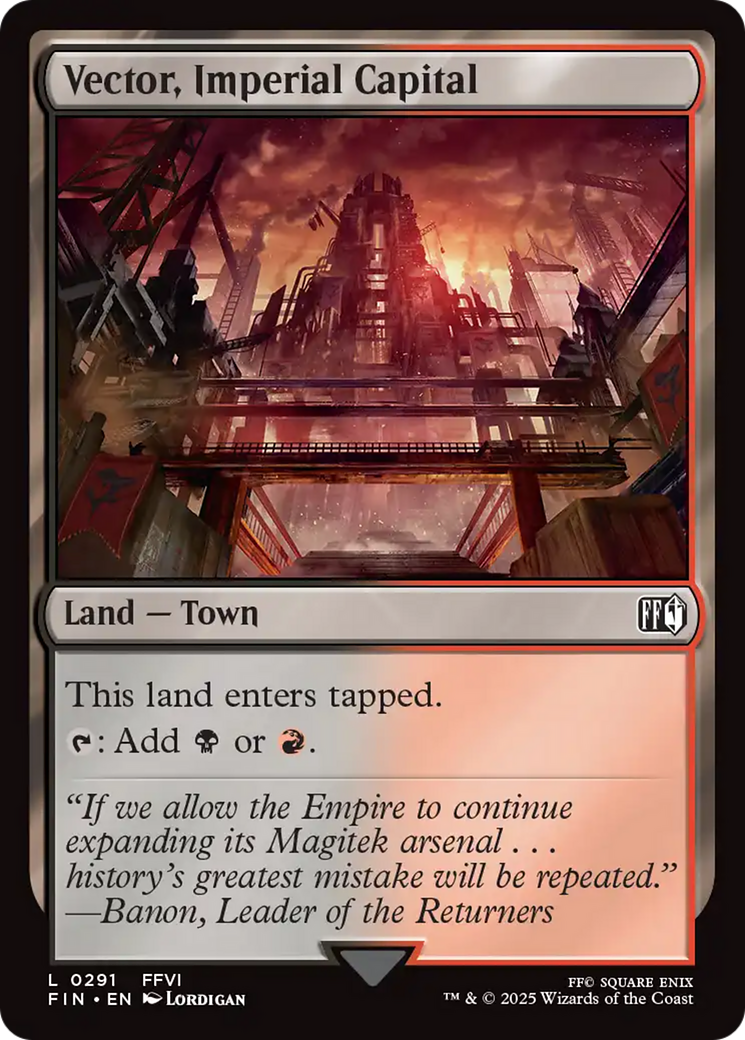Vector, Imperial Capital