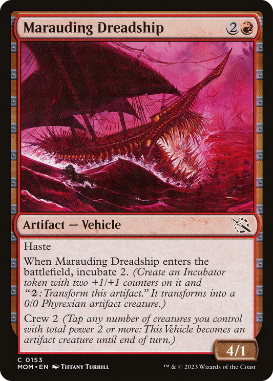 Marauding Dreadship Foil