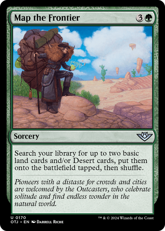 Map the Frontier Foil