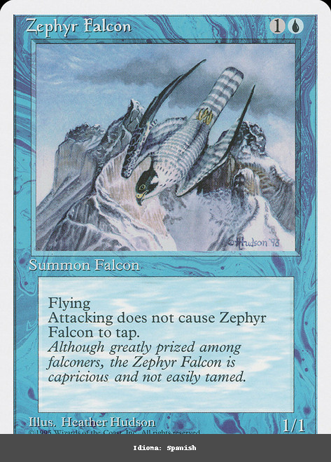 Zephyr Falcon - Regular - Spanish