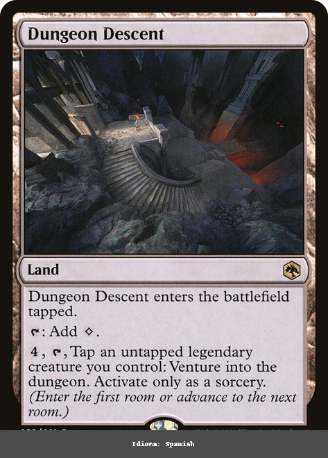 Dungeon Descent - Regular - Spanish