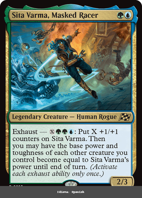 Sita Varma, Masked Racer - Regular - Spanish