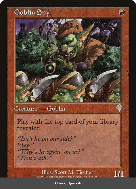 Goblin Spy - Regular - Spanish