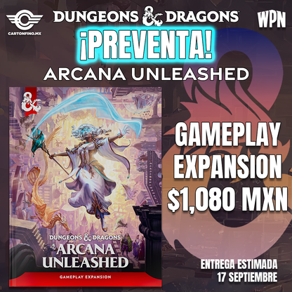 PREVENTA D&D Arcane Unleashed Gameplay Expansion
