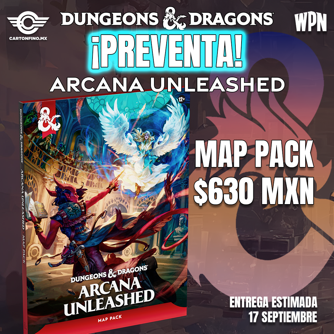 PREVENTA D&D Arcane Unleashed Map Pack