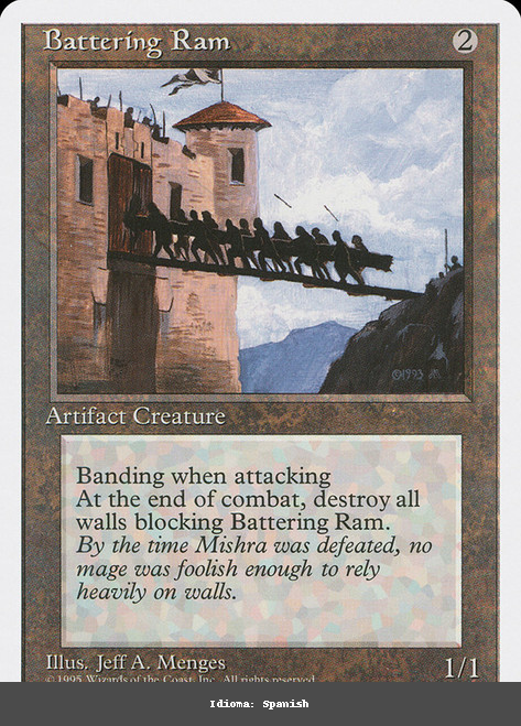 Battering Ram - Regular - Spanish