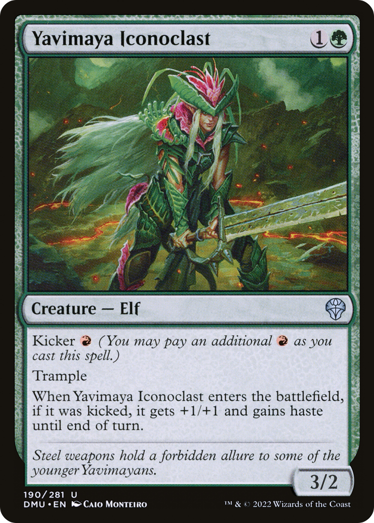 Yavimaya Iconoclast Foil