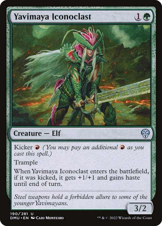 Yavimaya Iconoclast Foil
