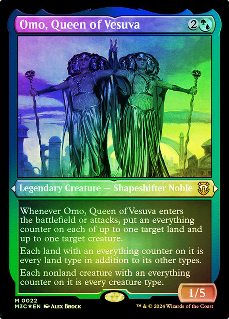 Omo, Queen of Vesuva - Borderless