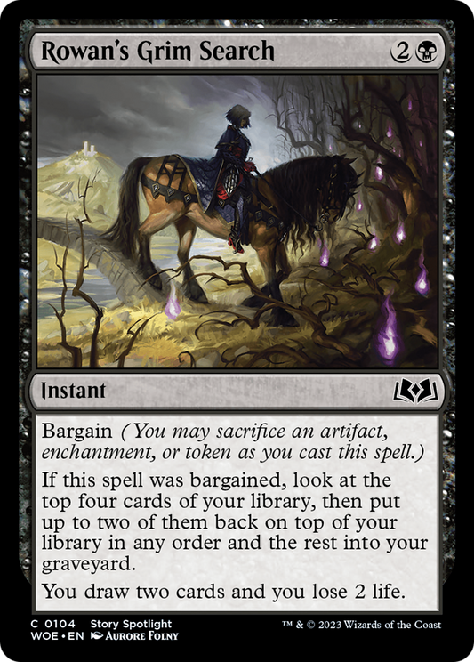 Rowan's Grim Search Foil