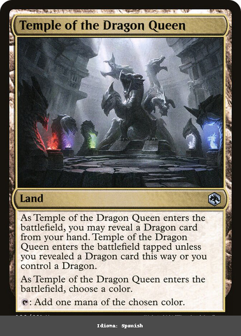 Temple of the Dragon Queen - Regular - Spanish