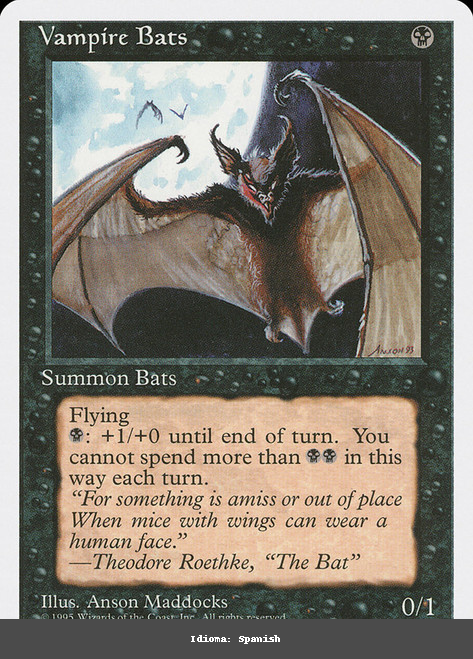 Vampire Bats - Regular - Spanish