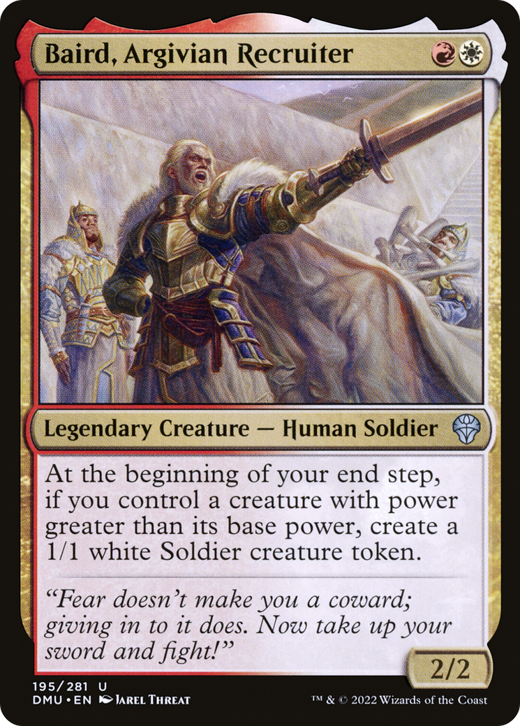 Baird, Argivian Recruiter Foil
