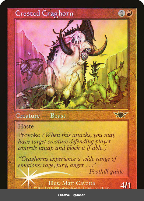 Crested Craghorn - Regular - Spanish