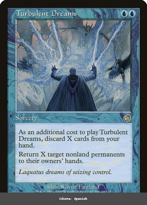 Turbulent Dreams - Regular - Spanish