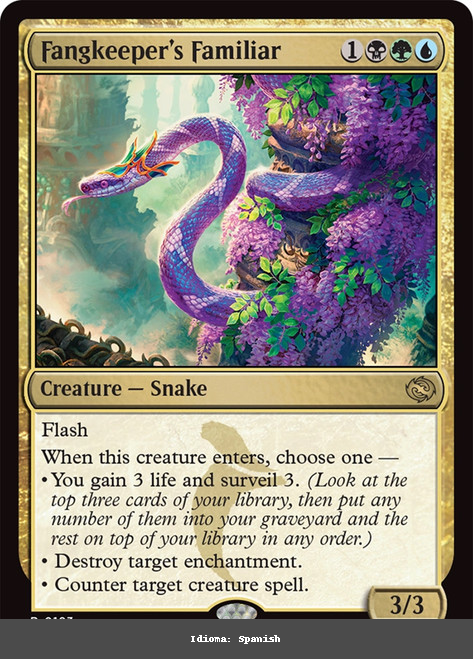 Fangkeeper's Familiar - Regular - Spanish