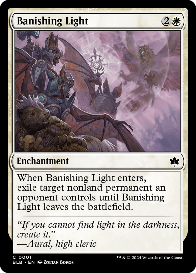 Banishing Light Foil