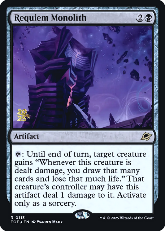 Requiem Monolith (Prerelease) Foil