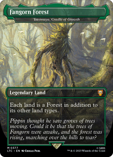 Fangorn Forest // Yavimaya, Cradle of Growth - (Fangorn Forest) (Borderless)