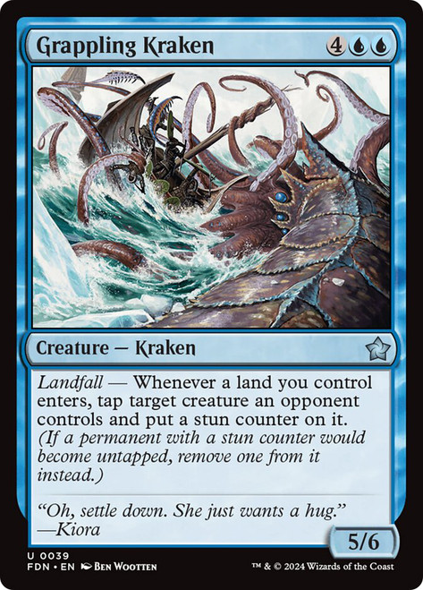 Grappling Kraken - Regular