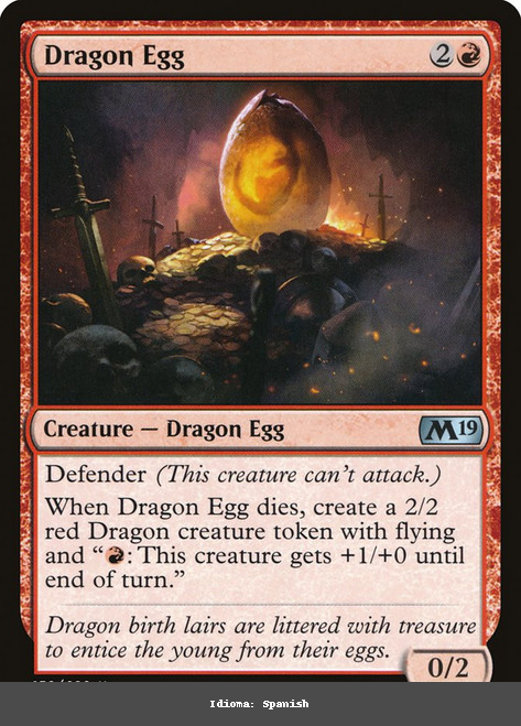 Dragon Egg - Spanish - Spanish