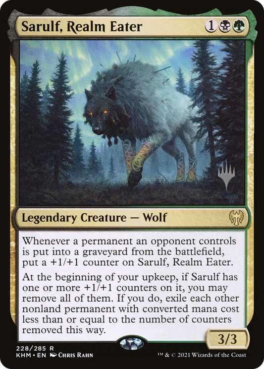Sarulf, Realm Eater Foil
