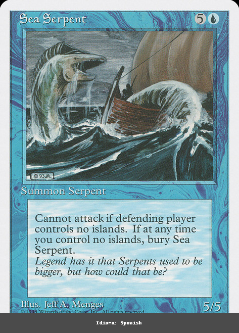 Sea Serpent - Regular - Spanish