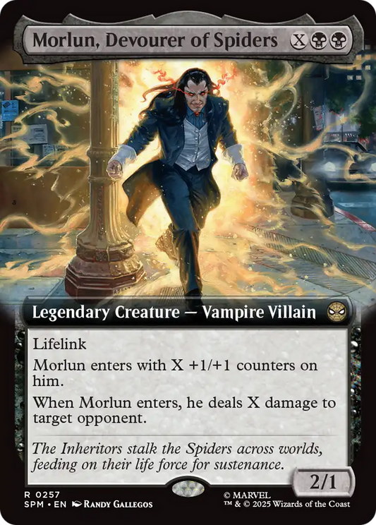 Morlun, Devourer of Spiders (Extended Art) Foil