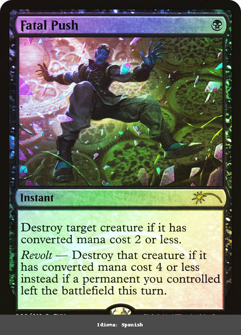 Fatal Push - (FNM) - Foil - Spanish
