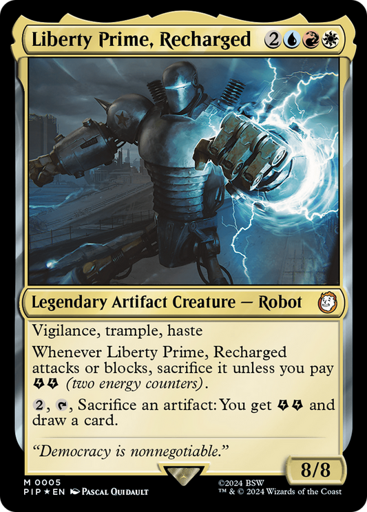 Liberty Prime, Recharged Foil