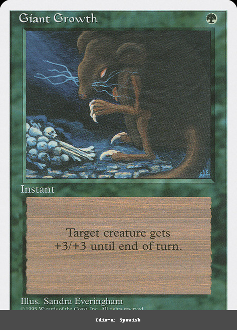 Giant Growth - Regular - Spanish