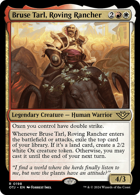 Bruse Tarl, Roving Rancher - Regular