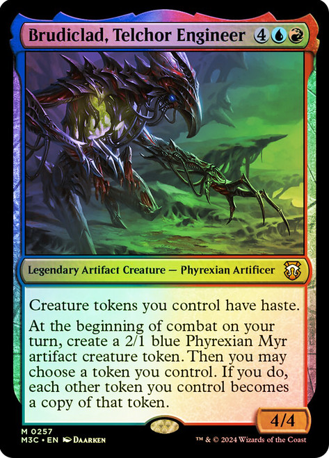 Brudiclad, Telchor Engineer - (Ripple Foil) - Foil