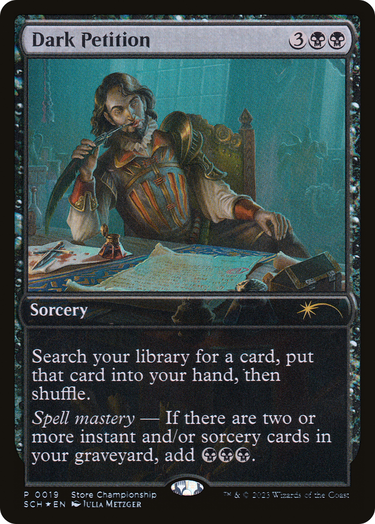 Dark Petition Foil