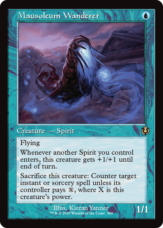 Mausoleum Wanderer (Retro Frame) Foil