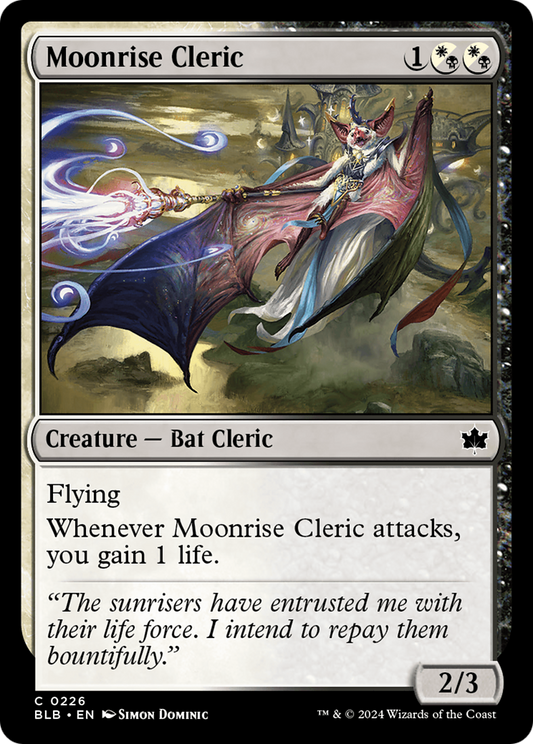 Moonrise Cleric Foil