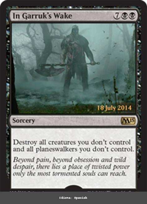 In Garruk's Wake - Regular - Spanish