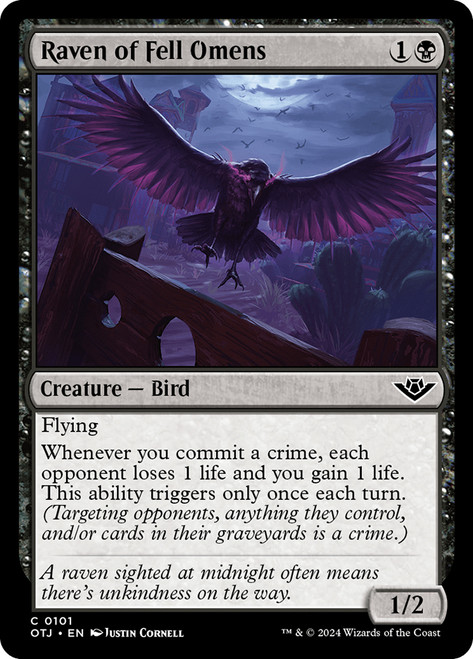 Raven of Fell Omens - Regular