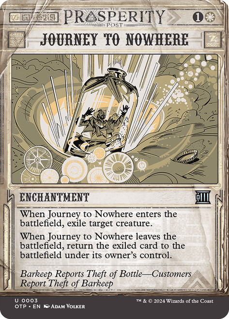 Journey to Nowhere - Borderless
