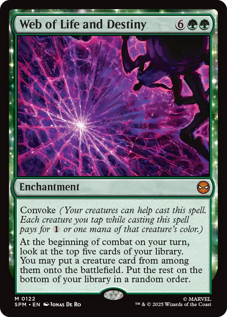 Web of Life and Destiny Foil