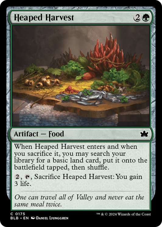 Heaped Harvest Foil