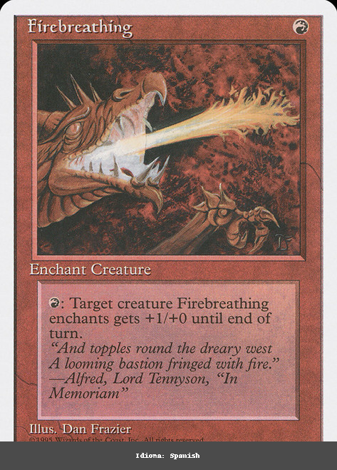 Firebreathing - Regular - Spanish