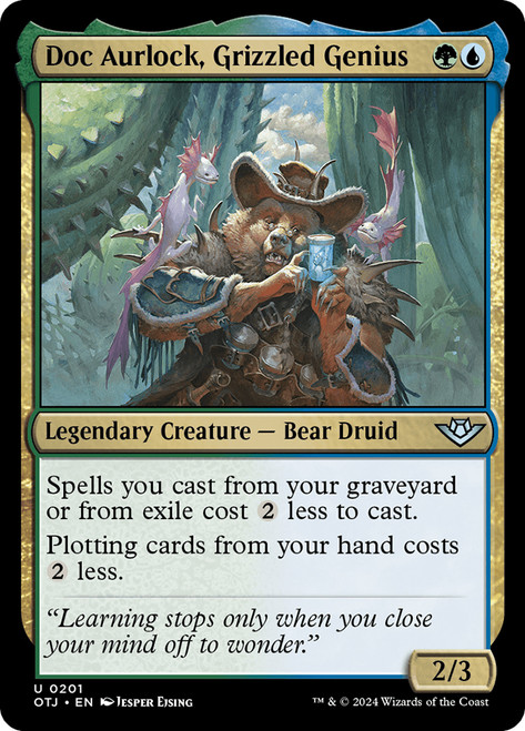 Doc Aurlock, Grizzled Genius - Regular