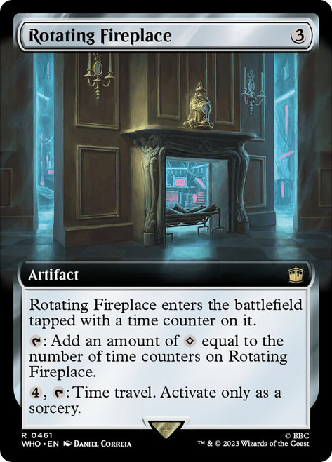 Rotating Fireplace - (Extended Art)