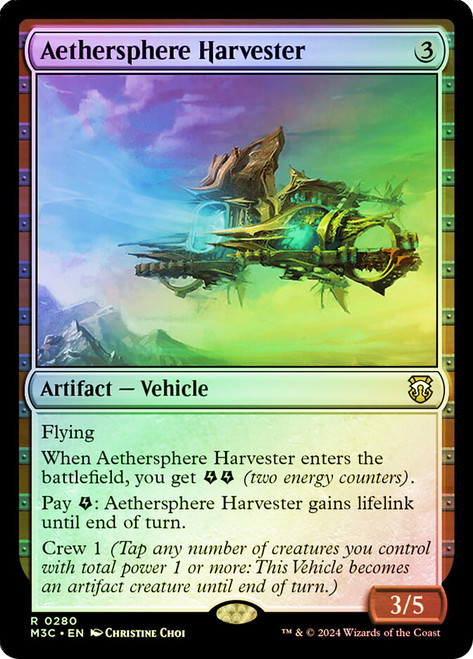 Aethersphere Harvester - (Ripple Foil) - Foil