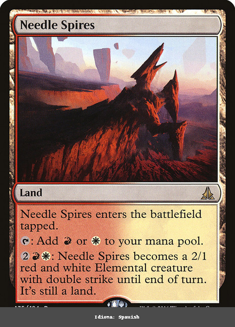 Needle Spires - Regular - Spanish